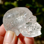 Clear Quartz Crystal Skull