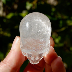 Clear Quartz Crystal Skull