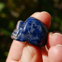 Load image into Gallery viewer, Mini Sodalite Crystal Skull
