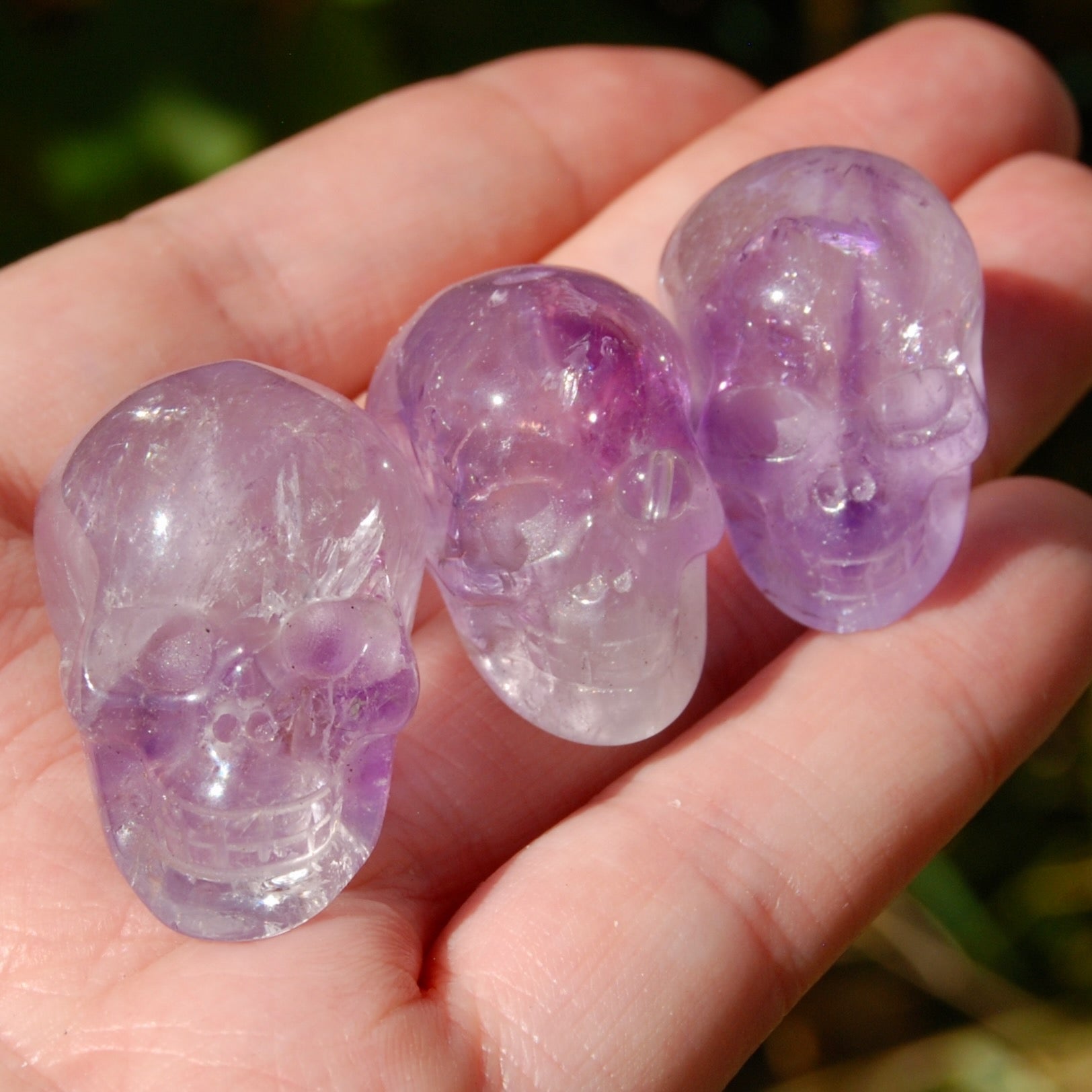 Mini Amethyst Crystal Skull