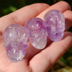 Mini Amethyst Crystal Skull