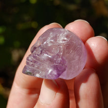 Load image into Gallery viewer, Mini Amethyst Crystal Skull
