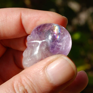 Mini Amethyst Crystal Skull