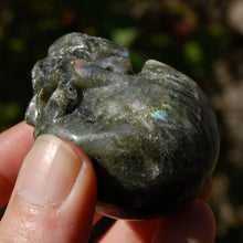 Load image into Gallery viewer, Purple Labradorite Crystal Skull
