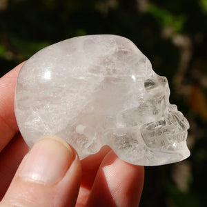 Clear Quartz Crystal Skull