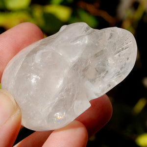 Clear Quartz Crystal Skull