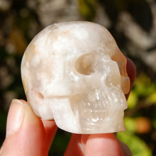 Load image into Gallery viewer, Sakura Agate Crystal Skull
