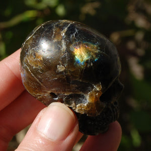 Labradorite Crystal Skull