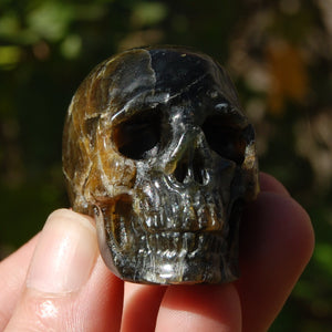 Labradorite Crystal Skull