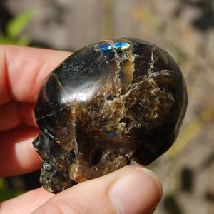 Labradorite Crystal Skull