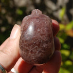 Strawberry Quartz Crystal Skull