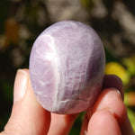 Lepidolite Carved Crystal Skull
