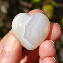 Load image into Gallery viewer, Sakura Agate Crystal Heart 
