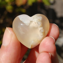 Load image into Gallery viewer, Sakura Agate Crystal Heart 
