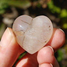 Load image into Gallery viewer, Sakura Agate Crystal Heart 
