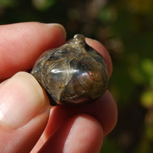 Load image into Gallery viewer, ONE 1.25in Labradorite Anatomical Heart Realistic Crystal Carving
