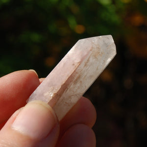 Dow Channeler Pink Phantom Lithium Quartz Crystal Tower