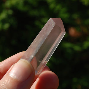 Pink Lithium Quartz Crystal Tower