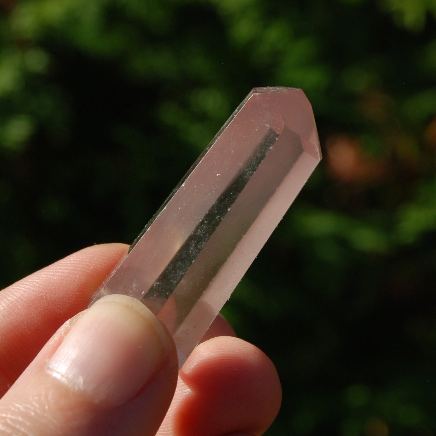 Pink Lithium Quartz Crystal Tower