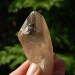 Pink Shadow Smoky Lemurian Seed Quartz Crystal Empathic Warrior