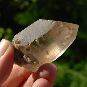 Smoky Lemurian Seed Quartz Crystal, Brazil