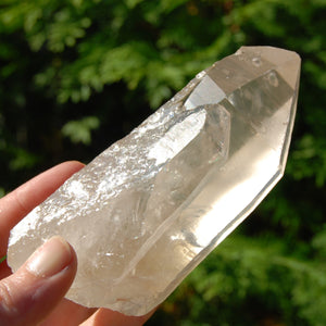 Lightning Strike Golden Healer Lemurian Seed Crystal