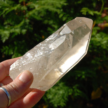 Load image into Gallery viewer, Lightning Strike Golden Healer Lemurian Seed Crystal
