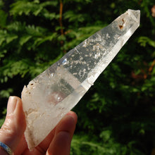 Load image into Gallery viewer, Colombian Lemurian Seed Crystal, Self Healed Tabby Laser, Limonite Optical Quartz
