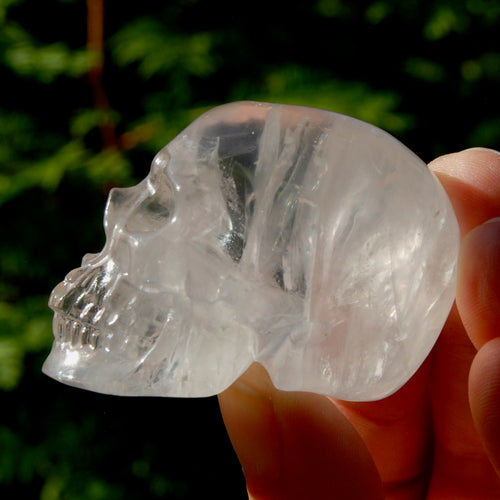 Clear Quartz Crystal Skull