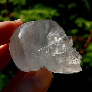 Clear Quartz Crystal Skull