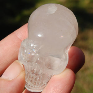 Clear Quartz Crystal Skull