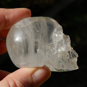 Clear Quartz Crystal Skull