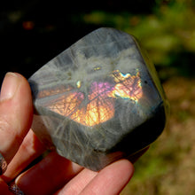 Load image into Gallery viewer, Pink Purple Labradorite Crystal Freeform Tower
