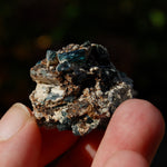 Blue Tourmaline Indicolite Crystal Matrix