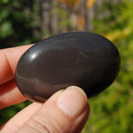 Rainbow Obsidian Crystal Palm Stone