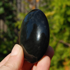 Rainbow Obsidian Crystal Palm Stone