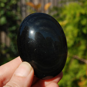 Rainbow Obsidian Crystal Palm Stone