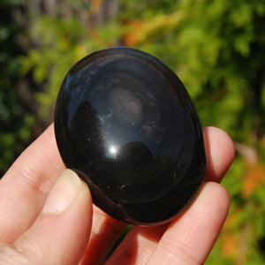 Rainbow Obsidian Crystal Palm Stone