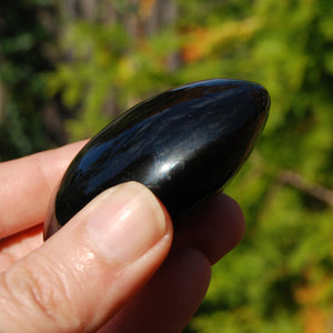 Rainbow Obsidian Crystal Palm Stone