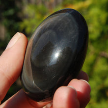 Load image into Gallery viewer, Rainbow Obsidian Crystal Palm Stone
