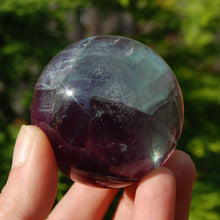 Load image into Gallery viewer, Magenta Watermelon Fluorite Crystal Sphere
