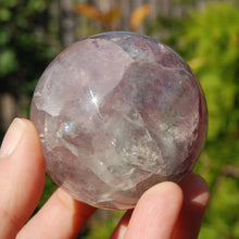 Load image into Gallery viewer, Watermelon Fluorite Crystal Sphere
