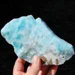 Raw Hemimorphite Blue Aragonite Crystal 