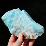 Raw Hemimorphite Blue Aragonite Crystal 