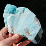 Raw Hemimorphite Blue Aragonite Crystal 