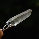 Cosmic Lemurian Seed Quartz Crystal Laser Pendant for Necklace