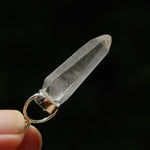 Cosmic Lemurian Seed Quartz Crystal Laser Pendant for Necklace