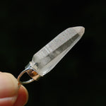 Cosmic Lemurian Seed Quartz Crystal Laser Pendant for Necklace