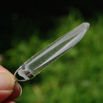 Cosmic Lemurian Seed Quartz Crystal Laser Pendant for Necklace