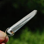 Cosmic Lemurian Seed Quartz Crystal Laser Pendant for Necklace